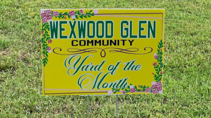 Yard of the Month Wexwood Glen Community Association